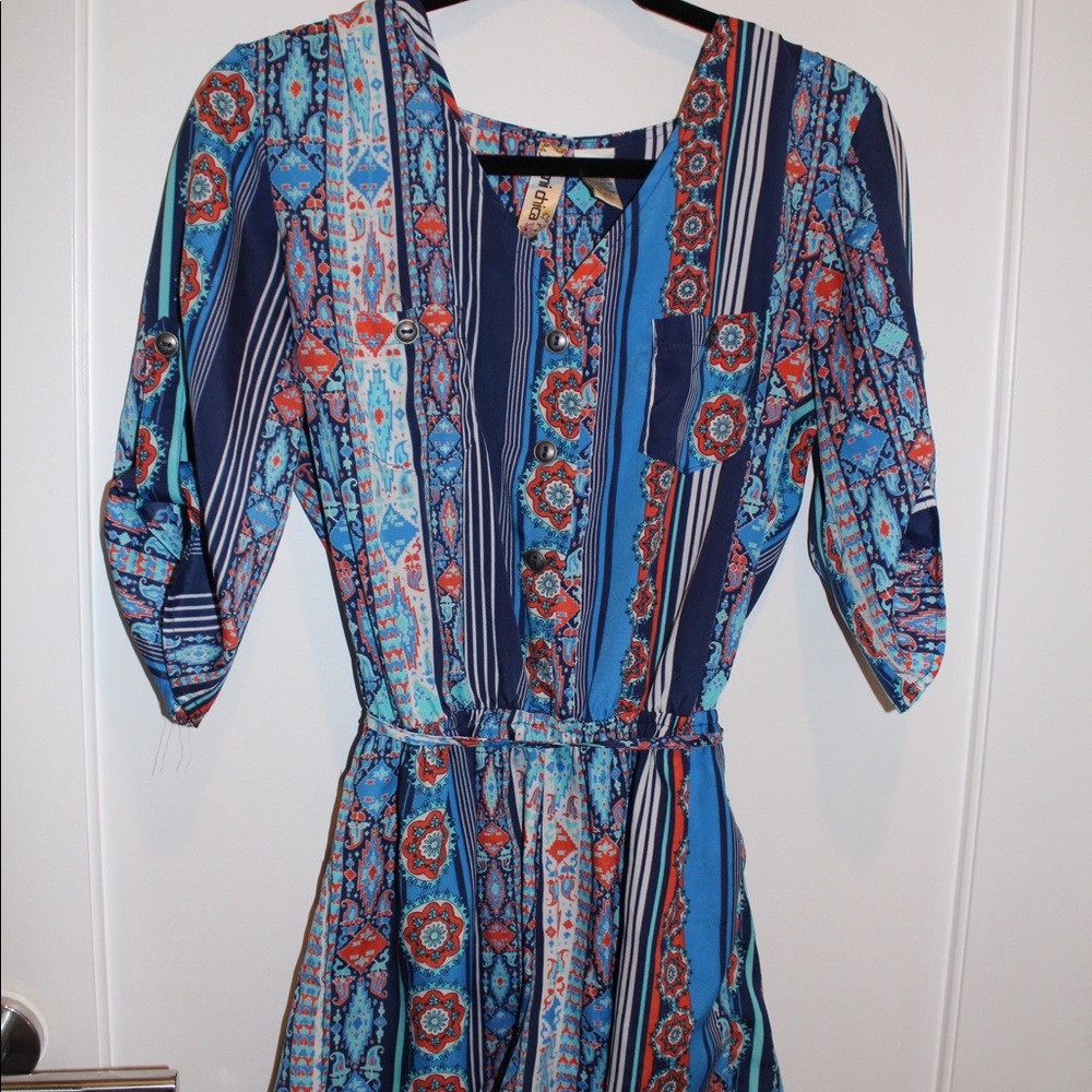 Mutual-colored romper